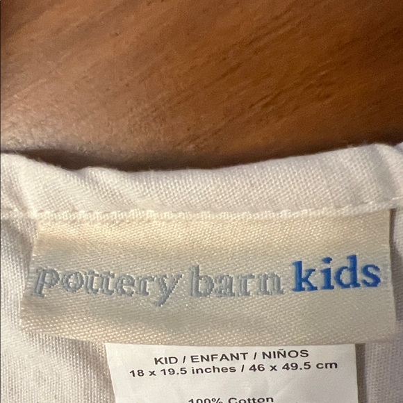 Pottery Barn Kids Red and cream Heart Apron - Picture 2 of 4